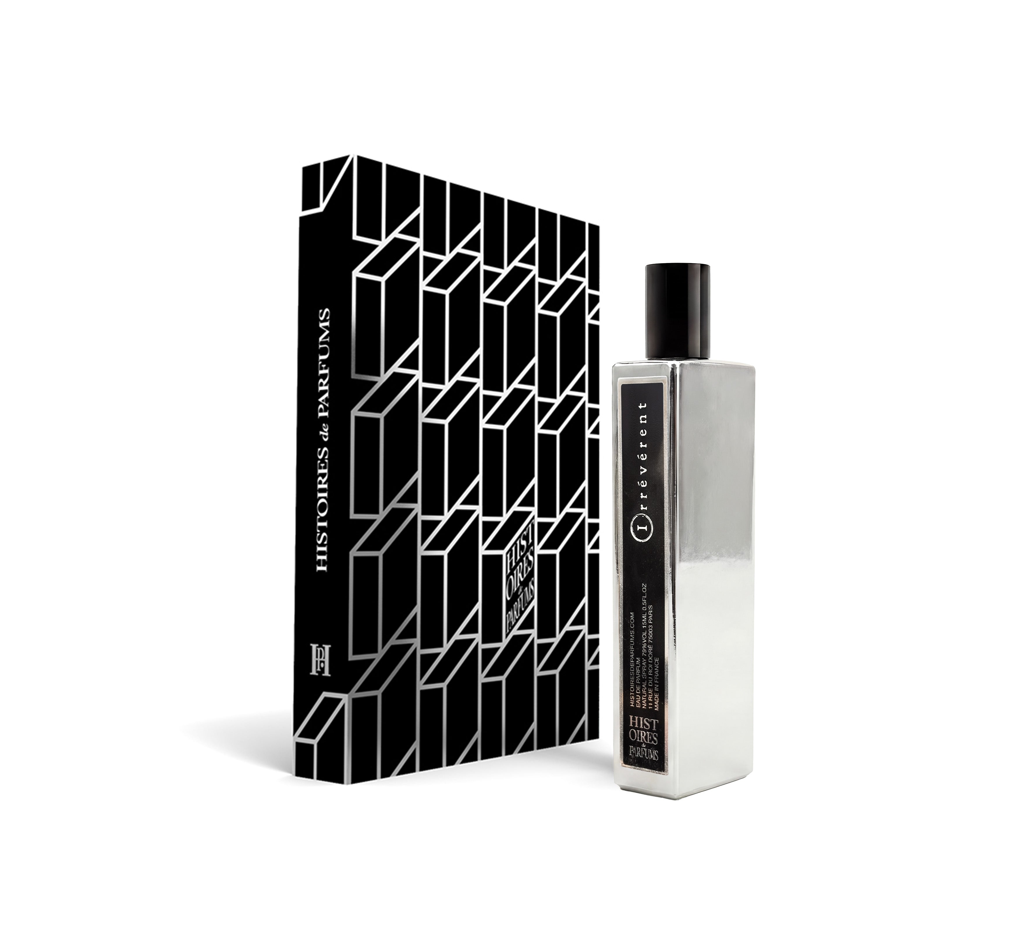 Irreverent 15ml bottle with pack