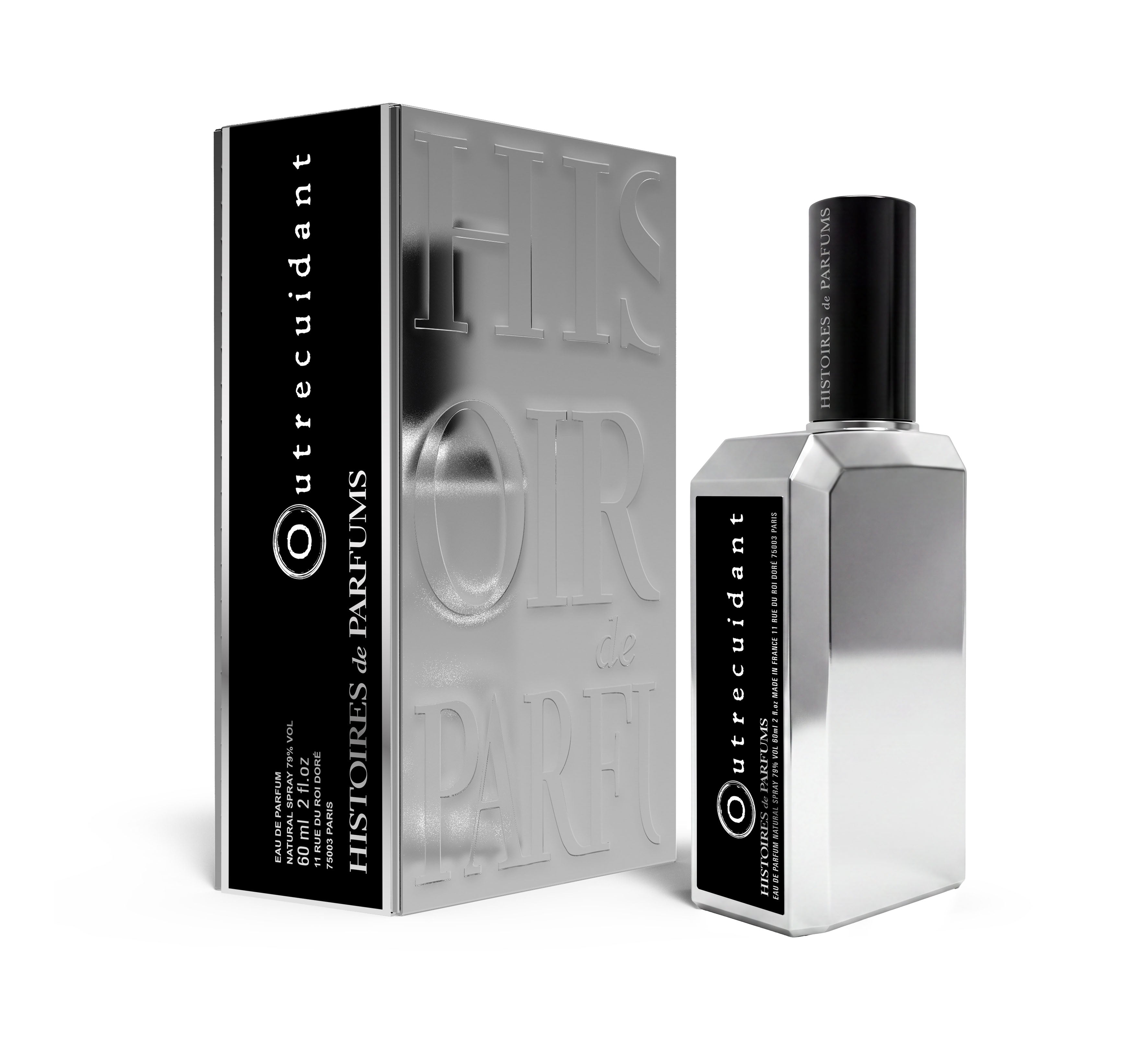Outrecuidant 60ml bottle with pack