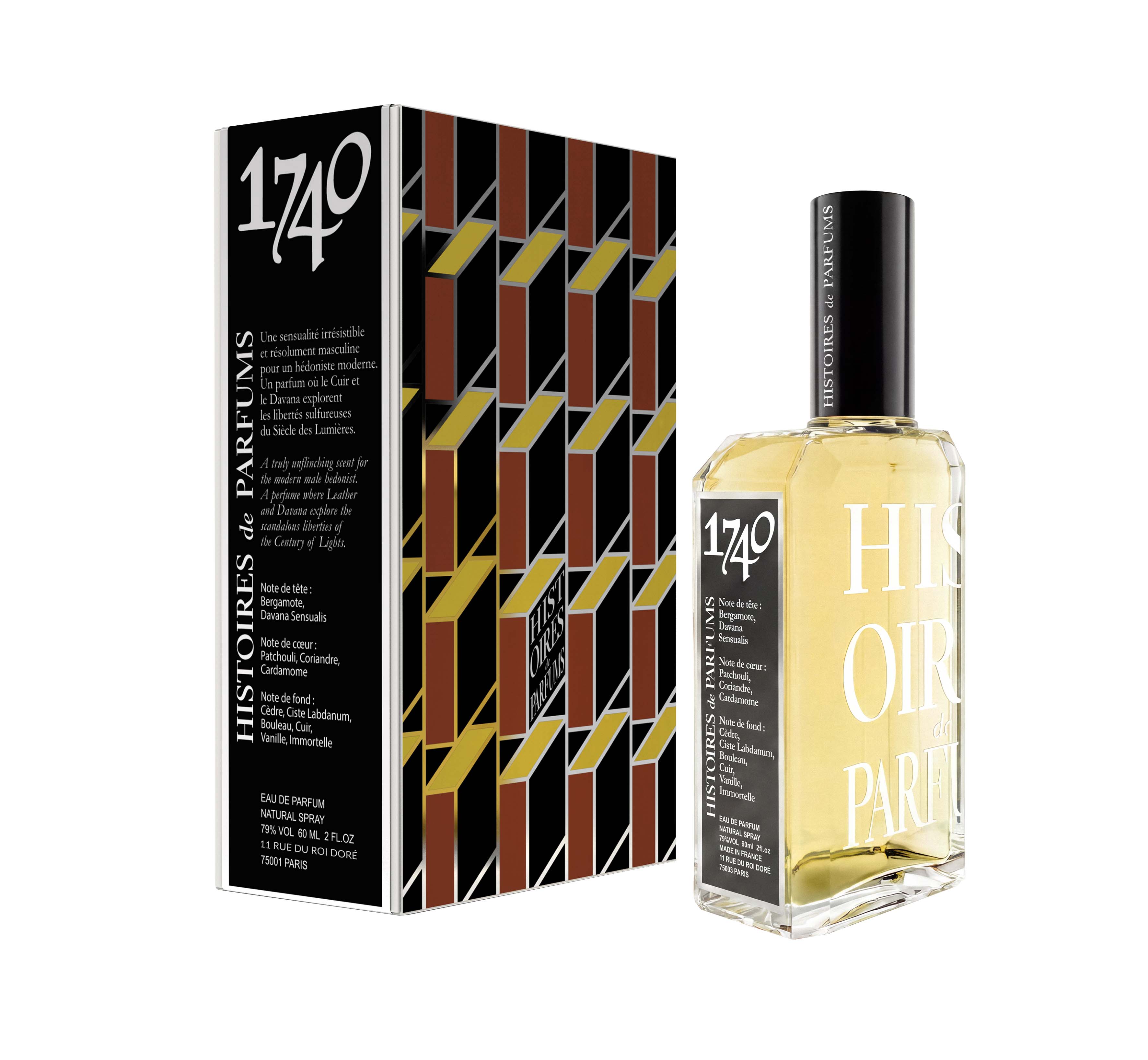1740 - Spicy Woody Leather Eau de Parfum - Histoires de Parfums