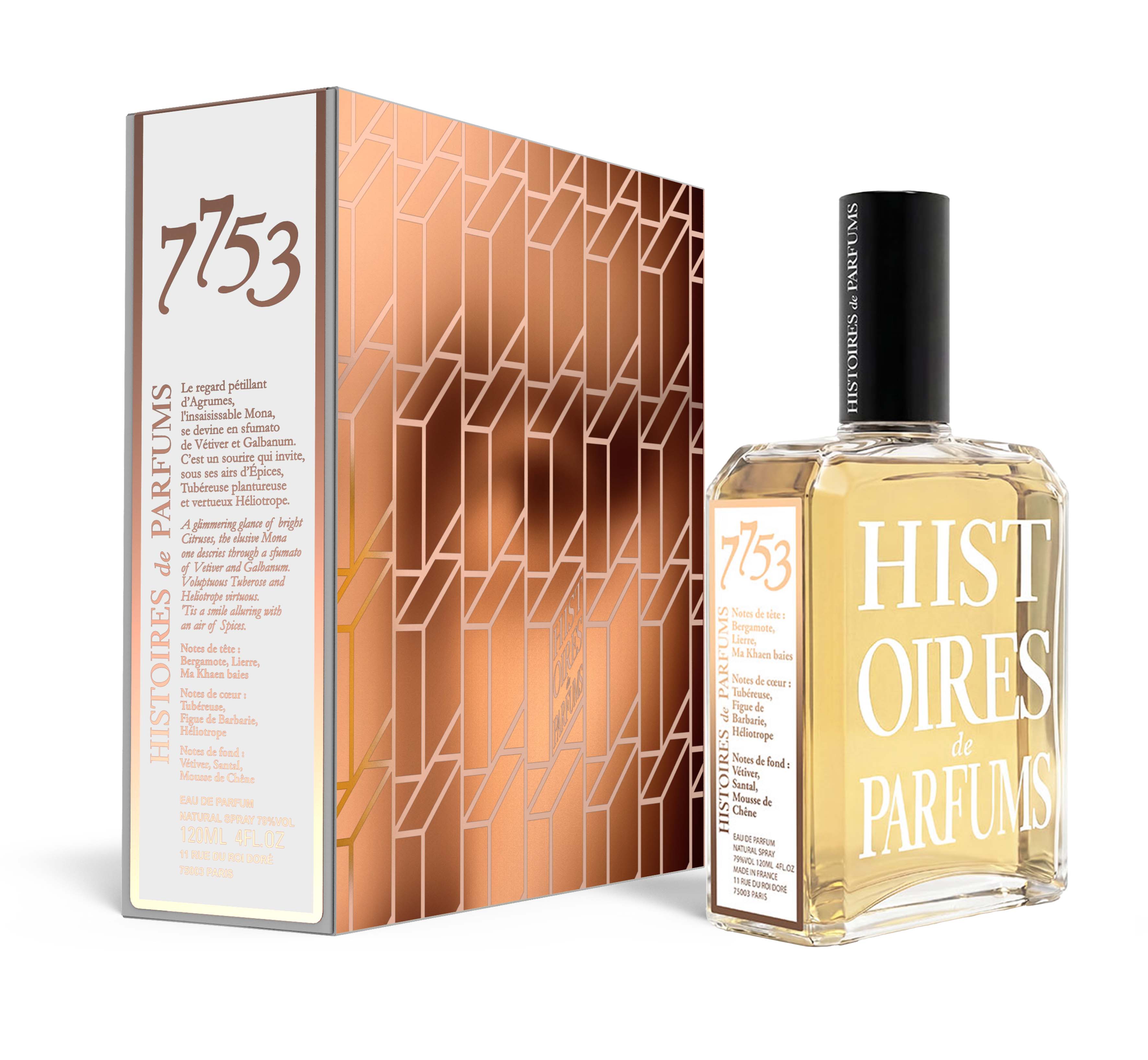 7753 Mona Lisa - Fresh Floral Eau de Parfum - Histoires de Parfums