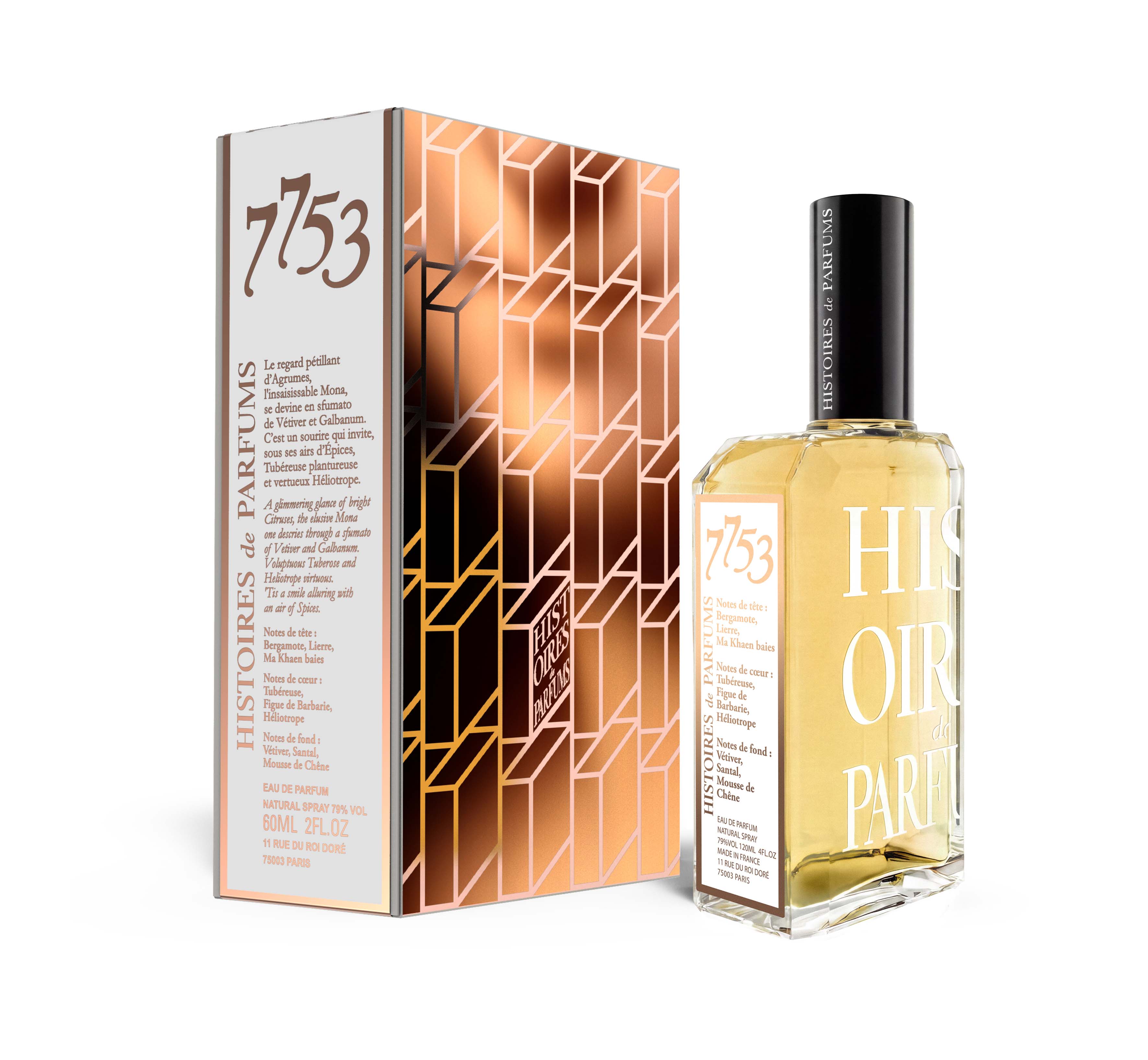 7753 Mona Lisa - Fresh Floral Eau de Parfum - Histoires de Parfums